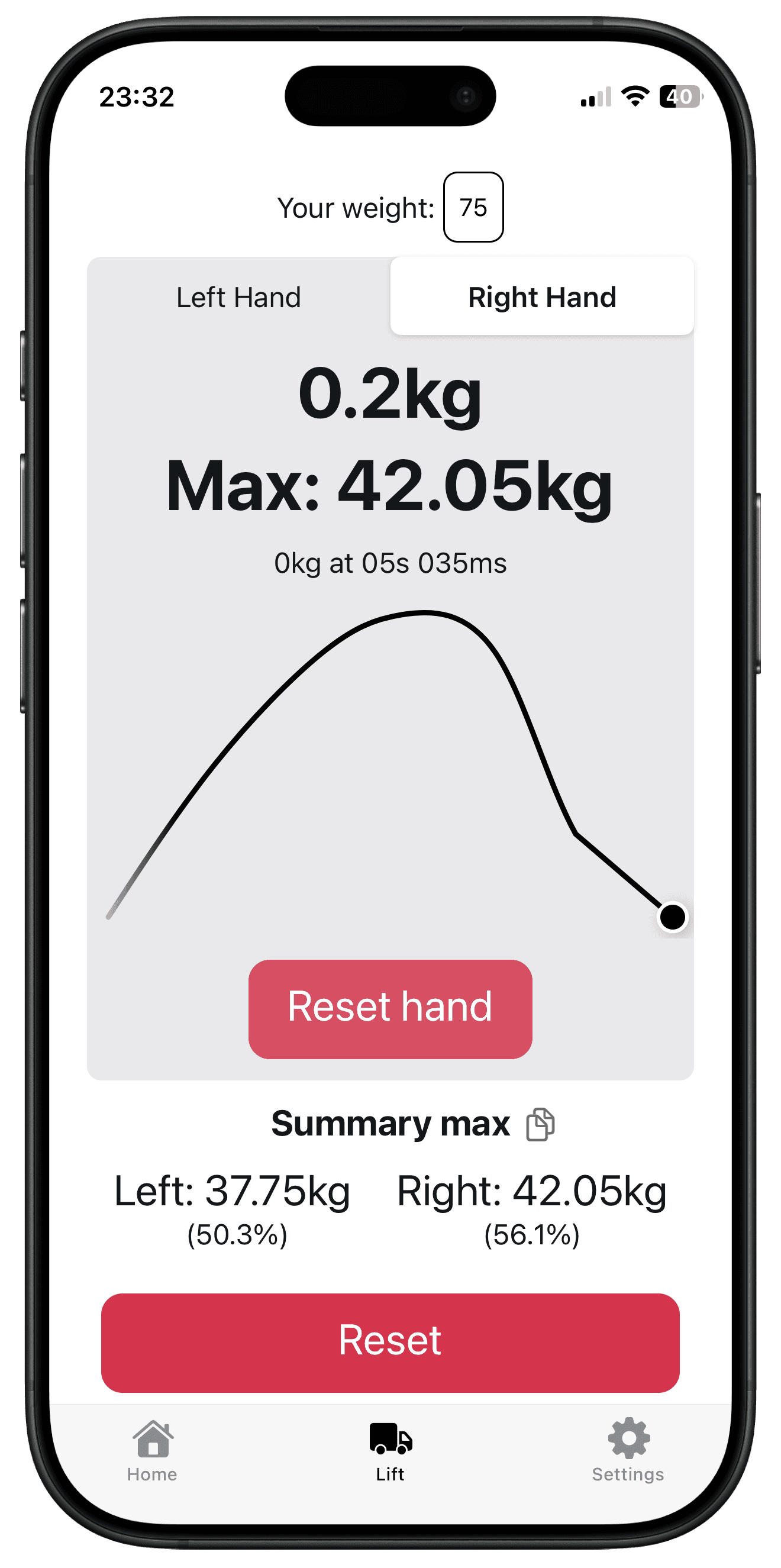 Hangs Free App Light Screenshot